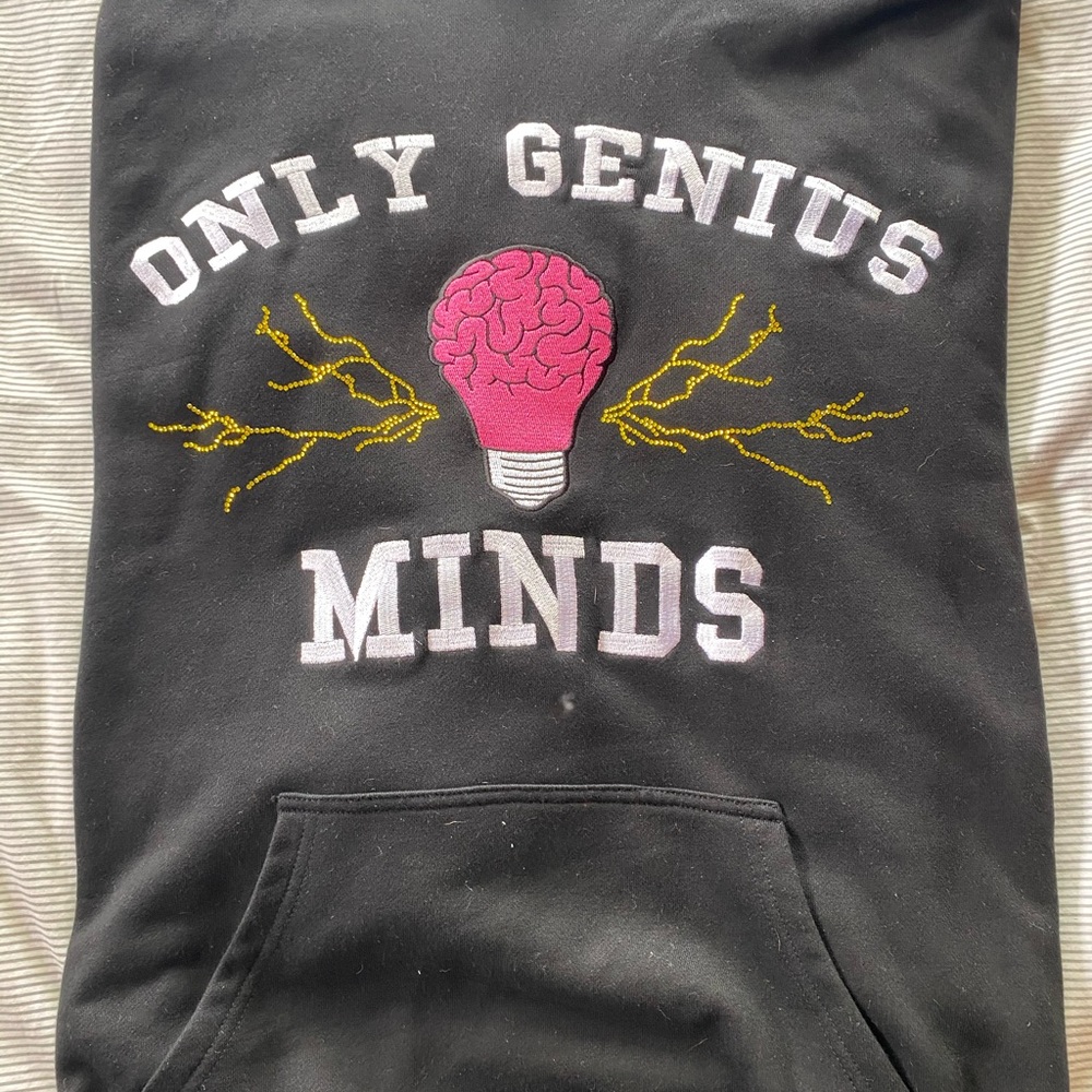 Only Genius Minds 🙇🏿‍♂️🧠hoodie